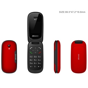 โรงงานผลิตโทรศัพท์มือถือ OEM ODM โทรศัพท์มือถือแบบพับปุ่มกดขนาดใหญ่ 1.8 นิ้ว ราคาถูก รุ่น K42 - Product Image 4