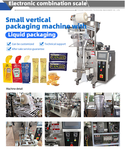 Tự động dán điền quantitive nước sốt cà chua máy đóng gói chất lỏng gia vị nước sốt cà chua nước sốt đậu Gói máy đóng gói - Product Image 4