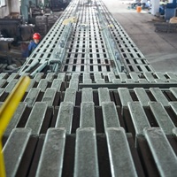 Refroidisseur à grille pour usine de ciment avec moteur et engrenages, équipement de refroidissement du système de calcination