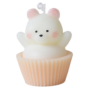 Vela de aromaterapia creativa para tarta, regalo bonito, fragancia en forma de mano, simulación de oso, vela personalizada - Product Image 4