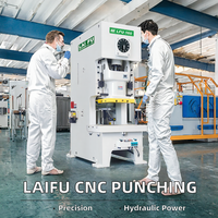 Machine de poinçonnage CNC hydraulique pour la fabrication de contenants en aluminium avec moteur de 5,5 kW