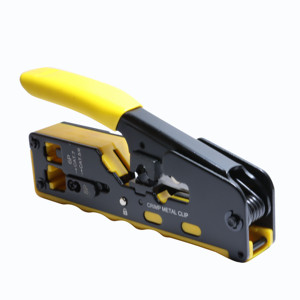 Ethernet Rj 45 Pass <strong>Tools</strong> Wire Stripper Plier Crimp Network Cable <strong>Crimping</strong> Rj45 Cat5e Cat6 Cat7 Crimper - Product Image 5