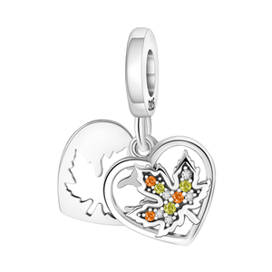 Ciondolo a Forma <span class=keywords><strong>di</strong></span> Cuore in Argento Placcato <span class=keywords><strong>Oro</strong></span> con Zirconi, Taglio Rose, Certificato GDTC, Gioiello Unisex per Uso Quotidiano - Product Image 5