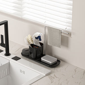 Distributeur automatique de savon mousse moderne Hongvlan et ensemble d'éponges en ABS pour usage hôtelier - Product Image 5