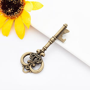 Apribottiglie portachiavi all'ingrosso antico oro <span class=keywords><strong>rosa</strong></span> Vintage apribottiglie portachiavi in rame antico metallo portaoggetti - Product Image 3