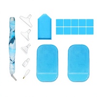 Usine En Gros Multicolore Art Diamants Outils Nail Point Perceuse Stylo Plateau Cire Accessoire pour Diamant Peinture