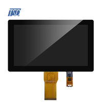 Resolución de 1024x600, 7 pulgadas, IPS GT911, controlador IC RGB, USB, interfaz I2C, pantalla táctil LCD PCAP para hogar inteligente