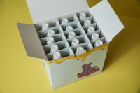 Boîtes d'emballage de café Rhino VVIP en acier robuste avec impression couleur intégrale, qualité supérieure, Power Candy Choco Miel, UV Rose Pussycat