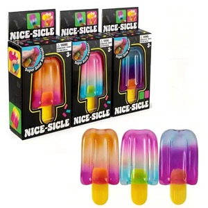 Mini Juguete Antiestrés de Silicona con Forma de Helado, de Rebote Lento, para Niños - Product Image 1