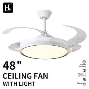 42 Inch Retractable <b>Ceiling</b> <b>Fan</b> New Design <b>Ceiling</b> <b>Fan</b> With Light Invisible Smart <b>Ceiling</b> <b>Fan</b> With Remote Control - Product Image 2