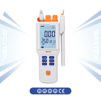 SCITEK Meteran Oksigen Terlarut Portabel 0.00-20.00 Ppm Kompensasi Suhu Otomatis/Manual Layar Tampilan LCD Multi-reading