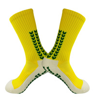 Chaussettes de football antidérapantes professionnelles pour hommes, avec logo personnalisé, pour le sport et le football