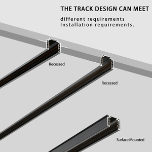 Đèn ray <span class=keywords><strong>LED</strong></span> tuyến tính, đèn ray gắn <span class=keywords><strong>LED</strong></span> COB có thể điều chỉnh độ sáng, đèn ray từ tính, hệ thống chiếu sáng, đèn nhà bếp tự động Star Luminous Evo - Product Image 6