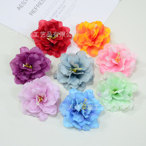 Flores de Peonía Artificiales Dongchen Crafts, Flores de Seda Decorativas para Bodas y Decoración del Hogar - Product Image 3