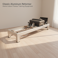Lit de Pilates Reformer en aluminium robuste avec cadre anti-déformation pour une utilisation longue durée en studio et à domicile