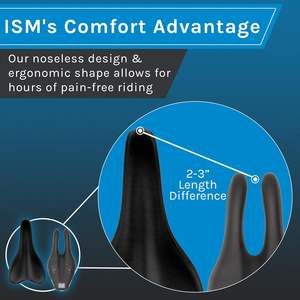 Sillín de <span class=keywords><strong>bicicleta</strong></span> de carretera de rendimiento de serie, asiento de <span class=keywords><strong>bicicleta</strong></span> sin nariz de diseño profesional, entumecimiento reducido para el tiempo de Triatlón - Product Image 3