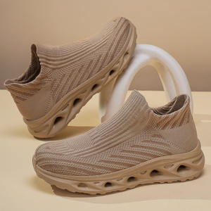 Zapatillas Deportivas para Hombre, para Correr, Trotar, Minimalistas, de Tela Elástica, Malla Transpirable, de Caña Baja, Tipo Calcetín - Product Image 2