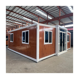 Casa contenedor expandible de Color de madera Diseño personalizado Casa prefabricada Venta completa a <span class=keywords><strong>la</strong></span> casa modular de <span class=keywords><strong>Martinica</strong></span> - Product Image 3