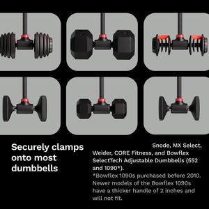 Dumbbell Converter Home Gym Fitness Accessories <b>Adjustable</b> New <b>Barbell</b> Bar Can Switch to Weightlifting Dumbbell Kettlebells - Product Image 2