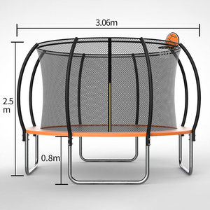 <span class=keywords><strong>Trampolín</strong></span> Redondo Grande Sundow Manufacture, Bungee para Interiores y Exteriores, Ejercicio de Salto, Seguro, de PVC Suave - Product Image 4