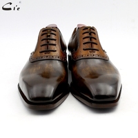 Chaussures Oxford en cuir pour hommes Cie Ox13, personnalisées, de haute qualité, faites à la main, confortables et luxueuses, à bout fermé et à lacets