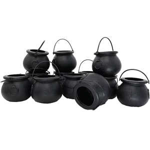 Prezzo di fabbrica vaso di plastica porta caramelle per i bambini del giorno del mago di <span class=keywords><strong>Halloween</strong></span> feste <span class=keywords><strong>a</strong></span> <span class=keywords><strong>tema</strong></span> forniture decorazione - Product Image 1