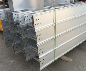 Bandeja Portacables Recta Tipo Escalera — SS304, 201, 316, Galvanizada, con Recubrimiento en Polvo, Aleación de Aluminio, Perfil de Aluminio, Galvanizada por Inmersión en Caliente - Product Image 4