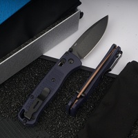 Couteau pliant B-u-g-o-ut BM535 EDC, lame en acier inoxydable, manche en fibre de nylon, couteau de poche tactique d'extérieur, en stock aux États-Unis, ODM OEM