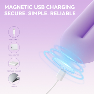 Vibratore Rabbit Bunny Worm a Doppia Stimolazione, Silicone, 5 Velocità per Punto G e Clitoride, Impermeabile IPX7, Ricaricabile USB, OEM ODM - Product Image 4