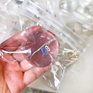 Jouet souple à rebond lent Jincan Factory Wholesale, pendentif boule transparente à pincer, jouet doux pour filles - Product Image 1