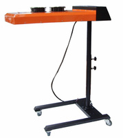 Unidad de Secado Rápido Semiautomática para Serigrafía, Máquina de Secado Rápido de Tinta UV con Soporte
