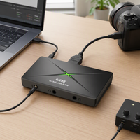 Carte de capture vidéo USB 4K60 HDMI sans latence, enregistreur de jeu USB Type C, boîte de diffusion en direct RGB YUYV NV12 ezcap333P