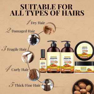 Champú Personalizado de Fábrica que Nutre Profundamente <span class=keywords><strong>y</strong></span> Fortalece con Aceite de Árbol de Té, Romero, Manteca de Karité <span class=keywords><strong>y</strong></span> Argán para Todo Tipo de Cabello - Product Image 2