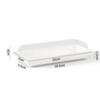 Boîte à gâteau en papier transparent pour tiramisu, boîte à sandwich, boîte à tarte, boîte à emballage pour pain, boîte à hamburger, boîte à dessert sucré avec fenêtre