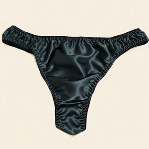 Ready-to-Ship Breathable Mulberry Silk Dobby Fabric Sexy Underwear Large-size <strong>Crotchless</strong> <strong>Panties</strong> <strong>for</strong> <strong>Men</strong> - Product Image 4