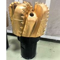 Forets PDC de grande taille 254 mm, 5/6 ailes, tailles personnalisées, carbure de tungstène, soudage laser, forgeage, outil de forage de puits