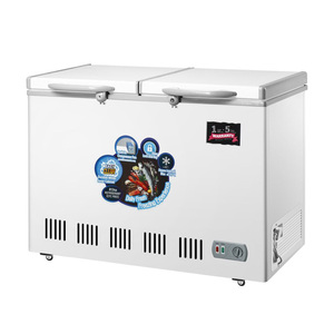 500L Factory Direct Sales Commercial Refrigerator Supermarket Chest <b>Freezer</b> Deep <b>Freezer</b> - Product Image 1