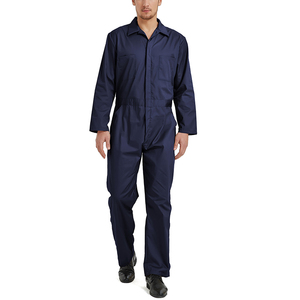 2024 khả năng hiển thị cao làm việc mặc Coverall chống tĩnh Polyester đồng phục làm việc quần áo - Product Image 2