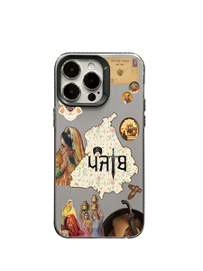 Custodia Trasparente in TPU con Motivo Collage di Adesivi Mediorientali, Cover Morbida Antiurto da Viaggio per iPhone 17 16 15 14 13 Pro Max - Product Image 6