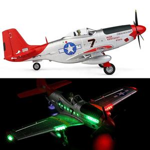 Wltoys-avión acrobático A280, 2,4G, 3D, 6G, giroscopio, 4 canales, 7,4 V, LiPo, LED, remoto, 4 canales, Control de Radio, sin escobillas, espuma EPP, Avión <span class=keywords><strong>RC</strong></span> <span class=keywords><strong>P51</strong></span> - Product Image 6