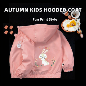 New Autumn Girls' <b>Down</b> Coats and <b>Jackets</b> Casual Lace Hooded Top-Garment Dyed Printed <b>Down</b> Filled Paisley Pattern - Product Image 1