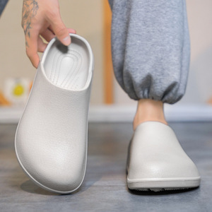 Pantoufle personnalisée large sabots chaussures de sécurité au travail salle d'opération médicale chaussures d'infirmière dames docteur Bige pantoufle antidérapante - Product Image 5