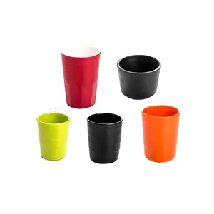 Bulk wholesale japanese black bulk tea cups melamine