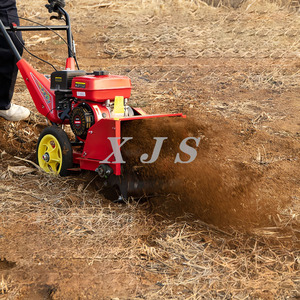 <span class=keywords><strong>Motozappa</strong></span> a Benzina 7HP 170F a Due <span class=keywords><strong>Ruote</strong></span> Motrici, Mini Coltivatore Rotativo, Macchina per Diserbo e Taglio Erba - Product Image 5