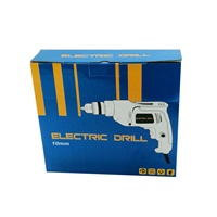 Perceuse électrique miniature KQ-8104 10 mm, tournevis électrique portatif avec interrupteur marche/arrêt, personnalisable OEM pour le perçage du bois et du métal