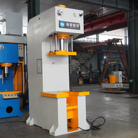 Presse hydraulique à cadre en C ODM 63/100 tonnes avec table de travail à fente en U guidée à quatre colonnes pour le poinçonnage des métaux