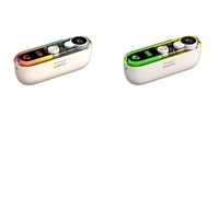 Chauffe-mains rechargeable double chaleur 5000 mAh avec affichage LCD et lumière LED, sortie USB-C