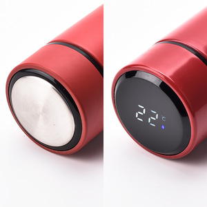 Thermos à vide intelligent avec affichage de la température, 350 ml, 500 ml, en acier inoxydable 304, bouteille d'eau portable, logo personnalisé - Product Image 2