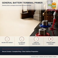 Adhésif d'étanchéité époxy 2:1 à prise rapide et résistant aux intempéries pour bornes de batteries au plomb KX-5013AB