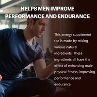 Thé de vitalité pour la fertilité masculine Chinaherbs, thé pour homme, amélioration masculine, maca, gingembre frais, thé pour homme